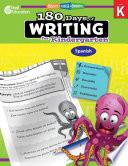 180 Days of Writing for Kindergarten (Spanish) ebook