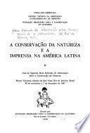 A conservação da natureza e a imprensa na América Latina