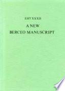 A new Berceo manuscript