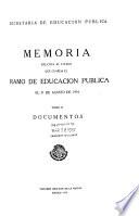 Acción educativa del gobierno federal del ...