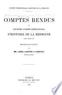 Actas, Atti, Comptes Rendus