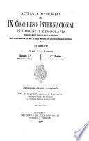 Actas y memorias del IX [i.e. XI] Congreso internacional de higiene y demografía celebrado en Madrid en los días 10 al 17 de abril de 1898