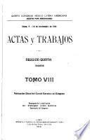Actas y trabajos