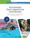 Actividades fisico deportivas individuales