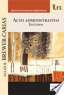 Acto administrativo.