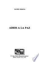 Adios a la paz