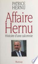 Affaire Hernu : histoire d'une calomnie