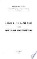 Africa, Sudamérica y los concursos universitarios