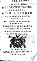 Alma o Aphorismos