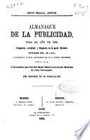 Almanaque de La Publicidad para el año de 1865