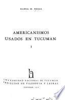 Americanismos usados en Tucumán