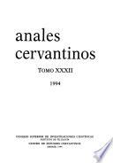 Anales cervantinos