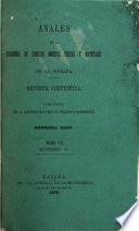 Libro Anales de la Academia de Ciencias Médicas, Físicas y Naturales de la Habana