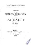 Anales de la nobleza de EspaÃ±a