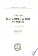 Anales De La Real Academia Nacional De Medicina