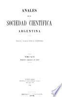 Anales de la Sociedad Científica Argentina