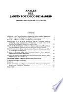 Anales del Jardín Botánico de Madrid