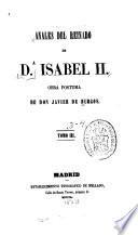 Anales del reinado de da Isabel ii