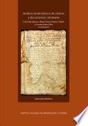 Análisis etnohistórico de códices y documentos coloniales