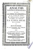 Analysis canonico-apologetica