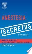 Anestesia. Secretos 4 ed. © 2011