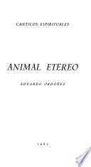 Animal etéreo