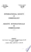 Annales internationales de criminologie