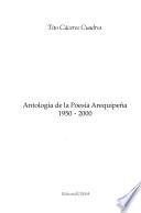 Libro Antología de la poesía arequipeña 1950-2000