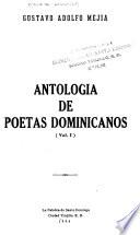 Antología de poetas dominicanos