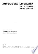 Antología literaria de autores españoles