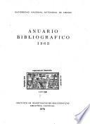 Anuario bibliografico