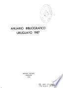 Anuario bibliográfico uruguayo