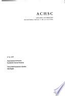 Anuario colombiano de historia social y de la cultura