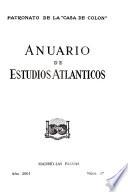 Anuario de estudios Atlánticos