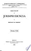 Anuario de legislación y jurisprudencia