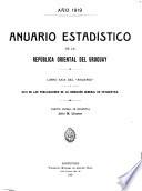 Anuario estadistico de la Republica oriental del Uruguay