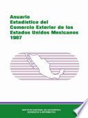 Anuario estadístico del comercio exterior de los Estados Unidos Mexicanos 1987