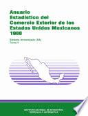 Anuario estadístico del comercio exterior de los Estados Unidos Mexicanos 1988. Sistema armonizado. Tomo II 1988 Anuario estadístico del comercio exterior de los Estados Unidos Mexicanos 1988. Sistema armonizado