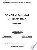 Anuario general de estadística