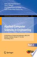 Applied Computer Sciences in Engineering