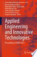 Applied Engineering and Innovative Technologies