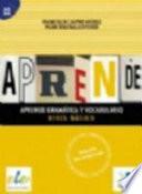Aprende gramatica y vocabulario