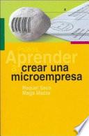 Libro Aprender a crear una microempresa