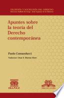 Apuntes sobre la teoría del derecho contemporánea