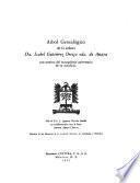 Arbol genealógico de la señora Da. Isabel Gutiérrez Orozco vda. de Anaya