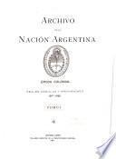 Archivo de la nación argentina