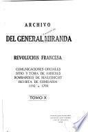 Archivo del General Miranda ...