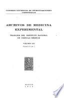 Archivos de medicina experimental