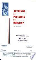 Archivos de pediatría del Uruguay