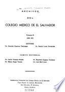 Archivos del Colegio Médico de El Salvador